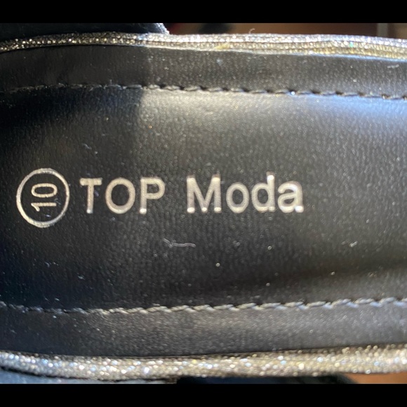 TOP Moda Glitter Heels - Picture 4 of 5
